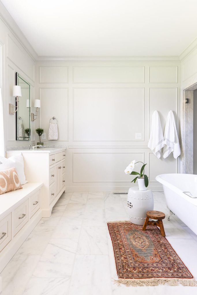 Interior Design Client Master Bathroom